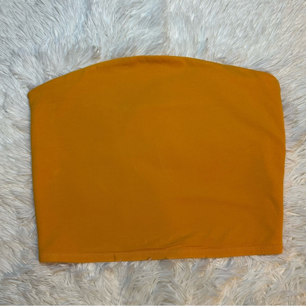 Garage Orange Crop Tube Top